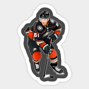 Troy Terry #61 Skates The Puck Sticker